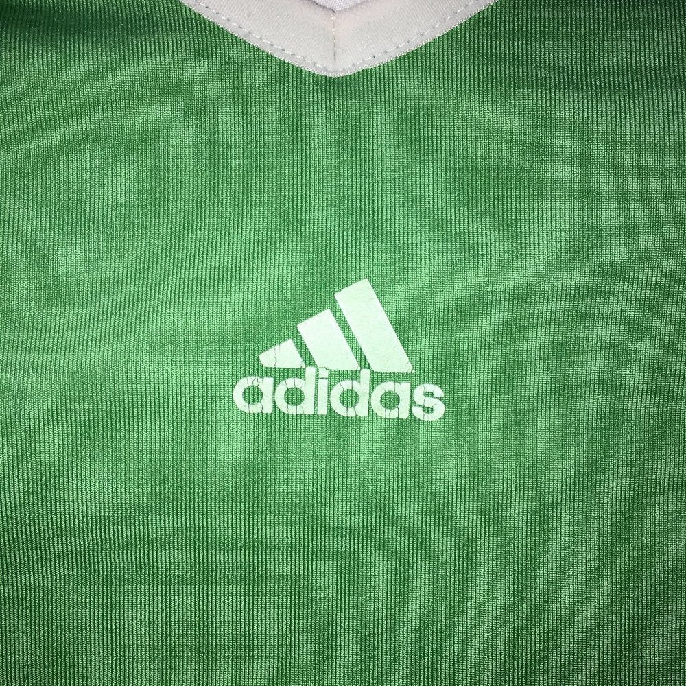 Adidas Womens XXS Green & White Clima365 Racerback ClimaCool Pullover Tank Top - Picture 5 of 9